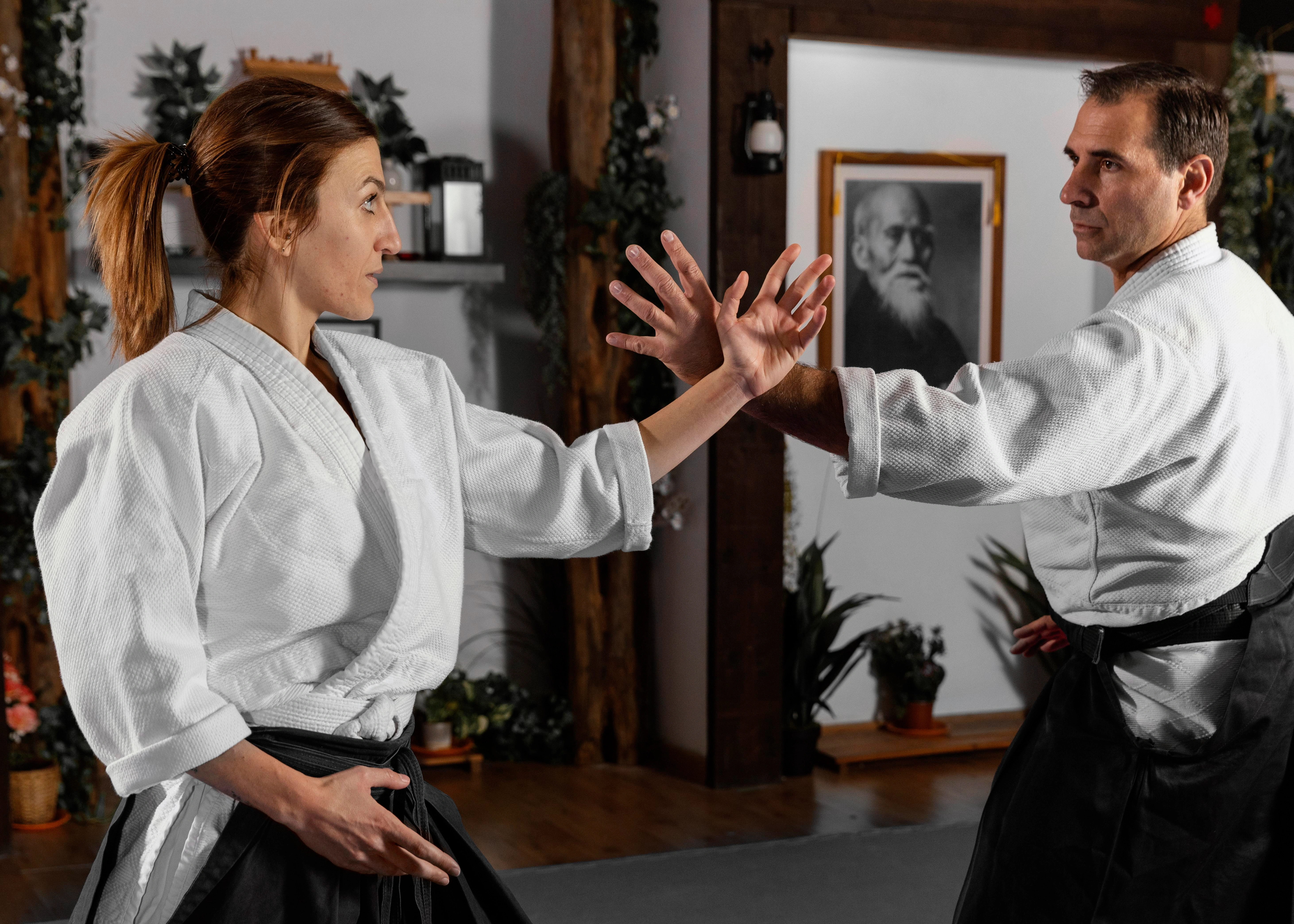 Kovos menų treniruotės stiprybei ir disciplinai ugdyti